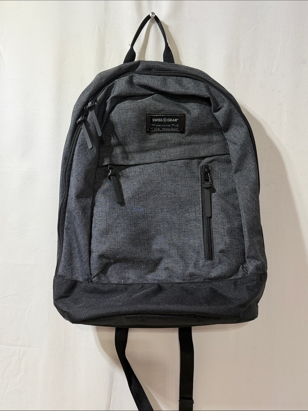 SwissGear Charcoal Gray Everyday Backpack for Men